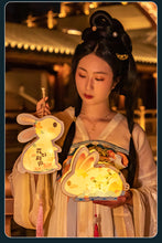 Load image into Gallery viewer, Mid-Autumn Festival Children's DIY Wooden Rabbit Lantern
