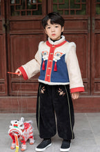 Load image into Gallery viewer, Winter Hanfu-Stand collar top for boys and girls | Kids fashion