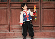 Load image into Gallery viewer, Winter Hanfu-Stand collar top for boys and girls | Kids fashion