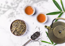 Load image into Gallery viewer, Japanese gold cast iron teapot set