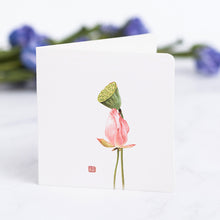 Load image into Gallery viewer, 8pcs Blank note cards with envelopes | Chinese hand-drawn bird and flower landscape painting