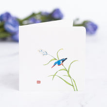 Load image into Gallery viewer, 8pcs Blank note cards with envelopes | Chinese hand-drawn bird and flower landscape painting