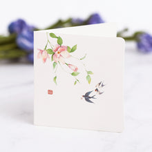 Load image into Gallery viewer, 8pcs Blank note cards with envelopes | Chinese hand-drawn bird and flower landscape painting