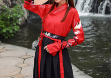 Load image into Gallery viewer, Hanfu-knight Skirt Set