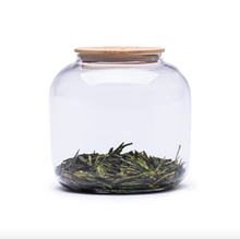 Load image into Gallery viewer, Airtight glass container tea storage jar