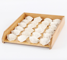 Load image into Gallery viewer, Bamboo dumpling storage tray