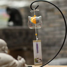 Load image into Gallery viewer, Japanese Style Sakura Glass Wind Chimes