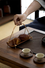 Load image into Gallery viewer, Handmade bamboo tray