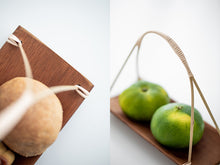 Load image into Gallery viewer, Handmade bamboo tray