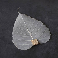 Load image into Gallery viewer, Bodhi tree leaf tea strainer
