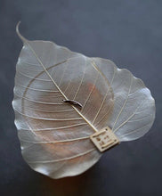Load image into Gallery viewer, Bodhi tree leaf tea strainer