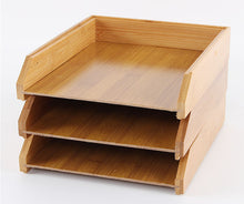 Load image into Gallery viewer, Bamboo dumpling storage tray