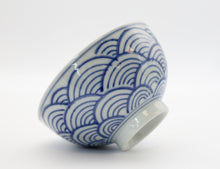 Load image into Gallery viewer, Ceramic Japanese Style 4.5 Inch Rice Bowls | Waves