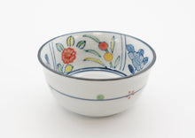 Load image into Gallery viewer, Ceramic Dipping Bowl | Flowers pattern