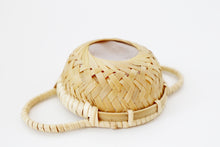Load image into Gallery viewer, Bamboo tea strainer with two side handle