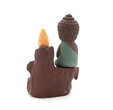 Load image into Gallery viewer, Zen backflow incense burner(blue/green)