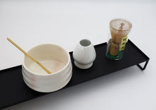 Load image into Gallery viewer, Japanese matcha tea ceremony kit with white bowl