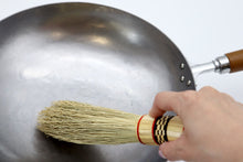 Load image into Gallery viewer, Handmade sorghum broomcorn brush Chinese wok brush