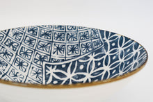 Load image into Gallery viewer, Ceramic Japanese ramen bowl | Traditional Japanese coin Inspired Pattern