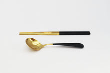Load image into Gallery viewer, Korean Stainless Steel Spoon and Chopsticks+box set