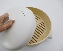 Load image into Gallery viewer, Modern Multipurpose Ceramic Casserole + Steamer
