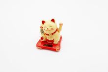 Load image into Gallery viewer, Solar powered waving arm Maneki-neko