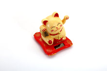 Load image into Gallery viewer, Solar powered waving arm Maneki-neko