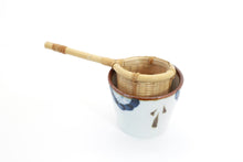 Load image into Gallery viewer, Bamboo tea strainer with straight handle