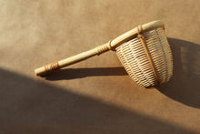 Load image into Gallery viewer, Bamboo tea strainer with straight handle