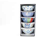 Load image into Gallery viewer, Rice Bowls 5 Piece Set | Summer garden