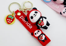 Load image into Gallery viewer, Panda Cosplay Key Chain