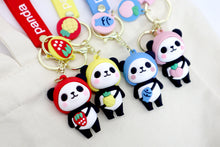 Load image into Gallery viewer, Panda Cosplay Key Chain