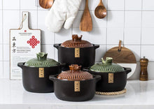 Load image into Gallery viewer, Japanese Style Retro Casserole Pot