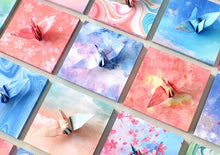 Load image into Gallery viewer, 400 Sheets Double Sided Printed Origami Paper With Vivid Patterns