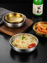 Load image into Gallery viewer, Korean Stainless Steel Kimchi Bowl (반찬 Banchan)