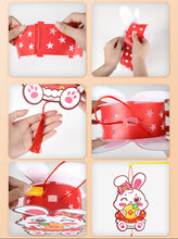 Load image into Gallery viewer, DIY Chinese lantern with battery operated LED light | Rabbit