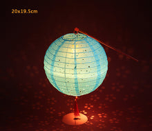 Load image into Gallery viewer, Chinese paper lantern with battery operated LED light