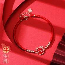 Load image into Gallery viewer, Chinese Zodiac Lucky Bracelet | 925 Sterling silver