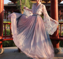 Load image into Gallery viewer, Hanfu-Praise The God Of Flowers Skirt Set