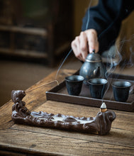 Load image into Gallery viewer, Koi fish incense stick holder