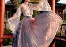 Load image into Gallery viewer, Hanfu-Praise The God Of Flowers Skirt Set