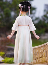 Load image into Gallery viewer, Hanfu-Summer dress for girls with rabbit pattern | Kids Fashion