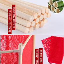 Load image into Gallery viewer, DIY Chinese Palace Lantern with battery operated LED light | handmade paper art kids toy