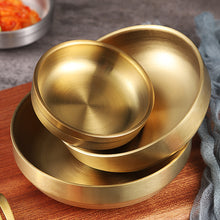 Load image into Gallery viewer, Korean Stainless Steel Kimchi Bowl (반찬 Banchan)