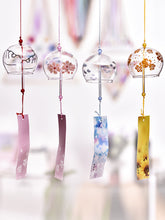 Load image into Gallery viewer, Japanese Style Sakura Glass Wind Chimes