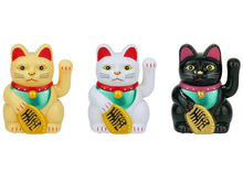 Load image into Gallery viewer, Solar powered waving arm Maneki-neko