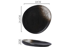 Load image into Gallery viewer, ZEN style irregular ceramic plate