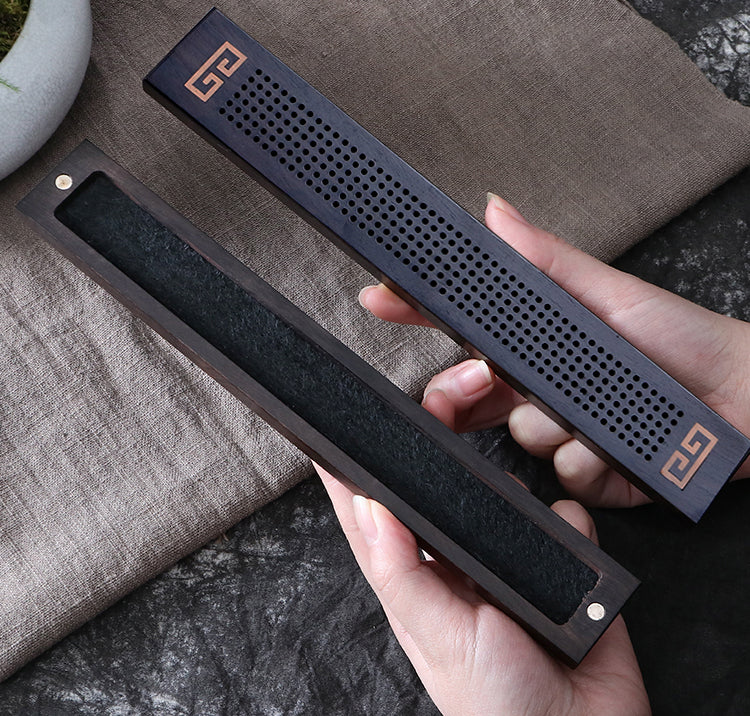 Ebony Incense Holder PIN DONG FANG