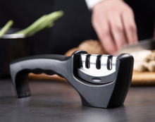 Load image into Gallery viewer, Kitchen Knife Sharpener 3-in-1