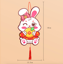 Load image into Gallery viewer, DIY Chinese lantern with battery operated LED light | Rabbit